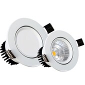 LED筒灯直流12V房车游轮船嵌入式 无主灯小山丘24V小推车低压射灯