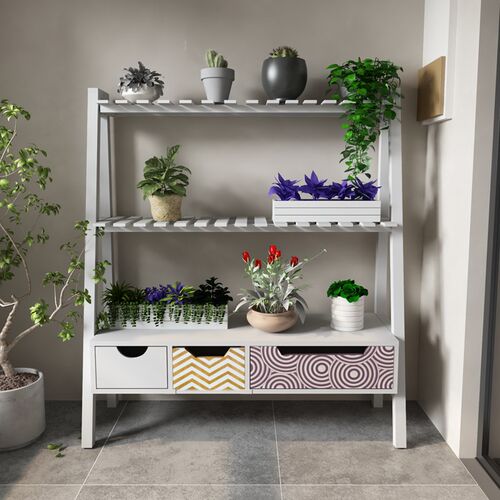 实木花架置物架阳台落地式高端2022新款客厅花架室内绿萝多层花架