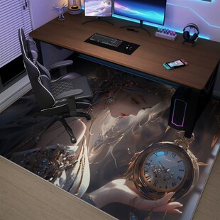 电竞房地毯二次元电竞椅专用地垫隔音加厚男生女生房间书房转椅垫