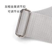 通用大军鼓背带加宽加长专业灰白色学校鼓号队小军鼓带子乐器配件