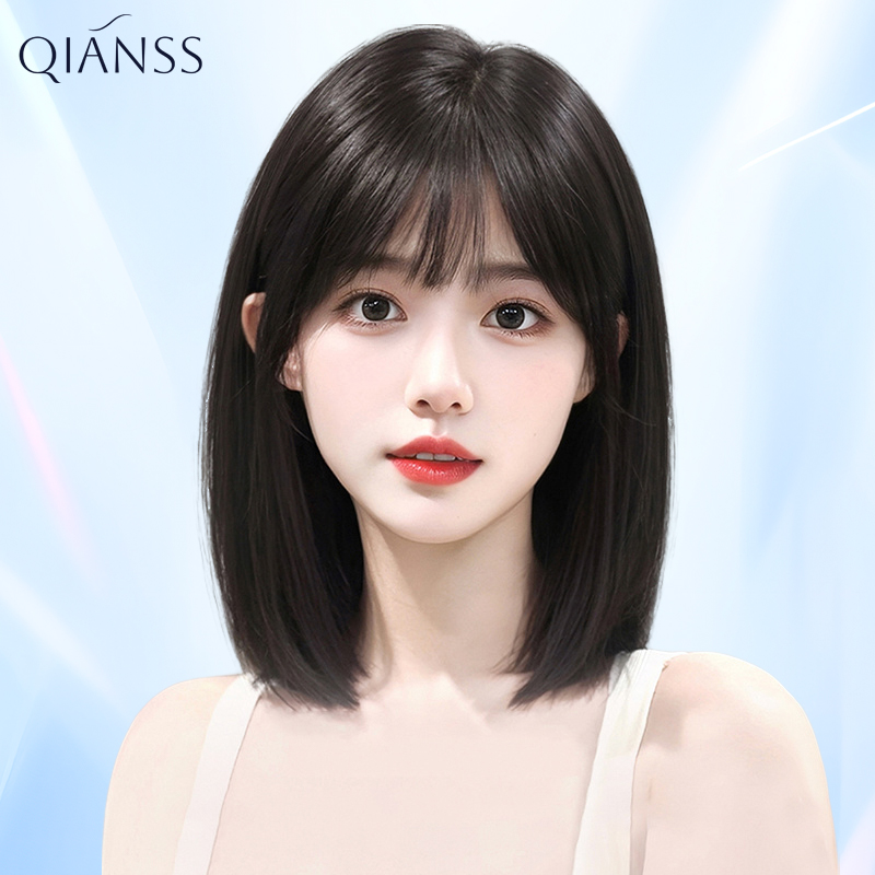 假发套千顺丝自然减龄