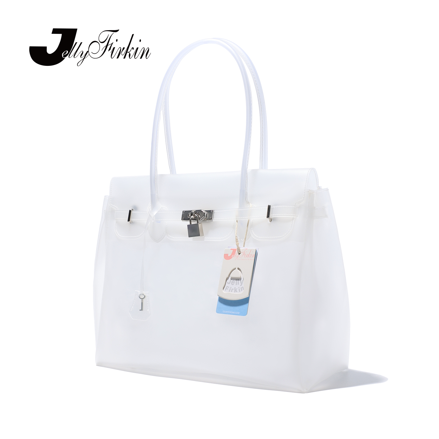 JellyFirkin透明白果冻包大号