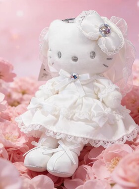 HelloKitty正版三丽鸥 冬日限定新款长腿kitty合集钥匙扣包挂件