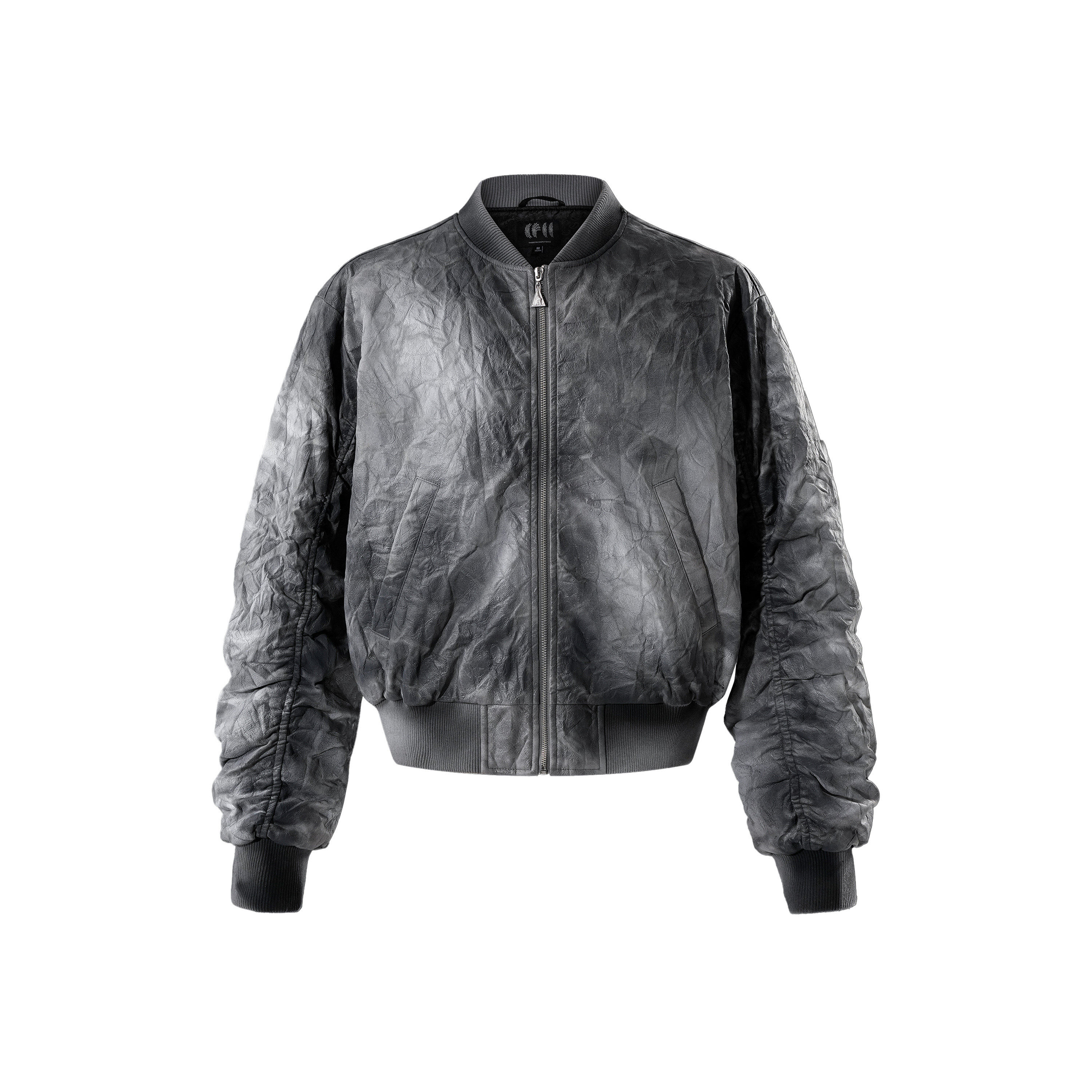 【官方正品】theboyhasnopatience TBHNP 教徒褶皱MA1夹克外套
