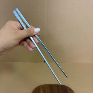 优选家纯钛筷子高档家用食品级TA1防滑抗菌防霉一人一筷家庭餐具