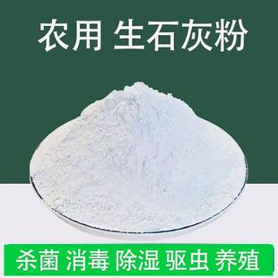 农用种菜生石灰粉杀菌防虫防霉防潮干燥剂改良鱼塘土壤树木刷白