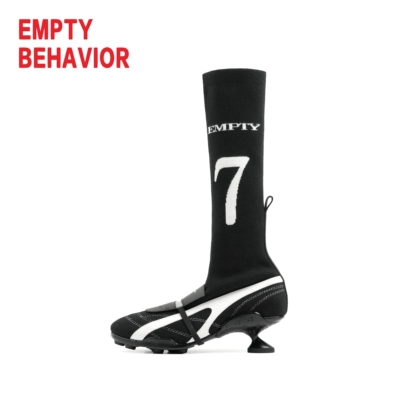 illit wonhee同款·EMPTY BEHAVIOR·足球针织袜靴