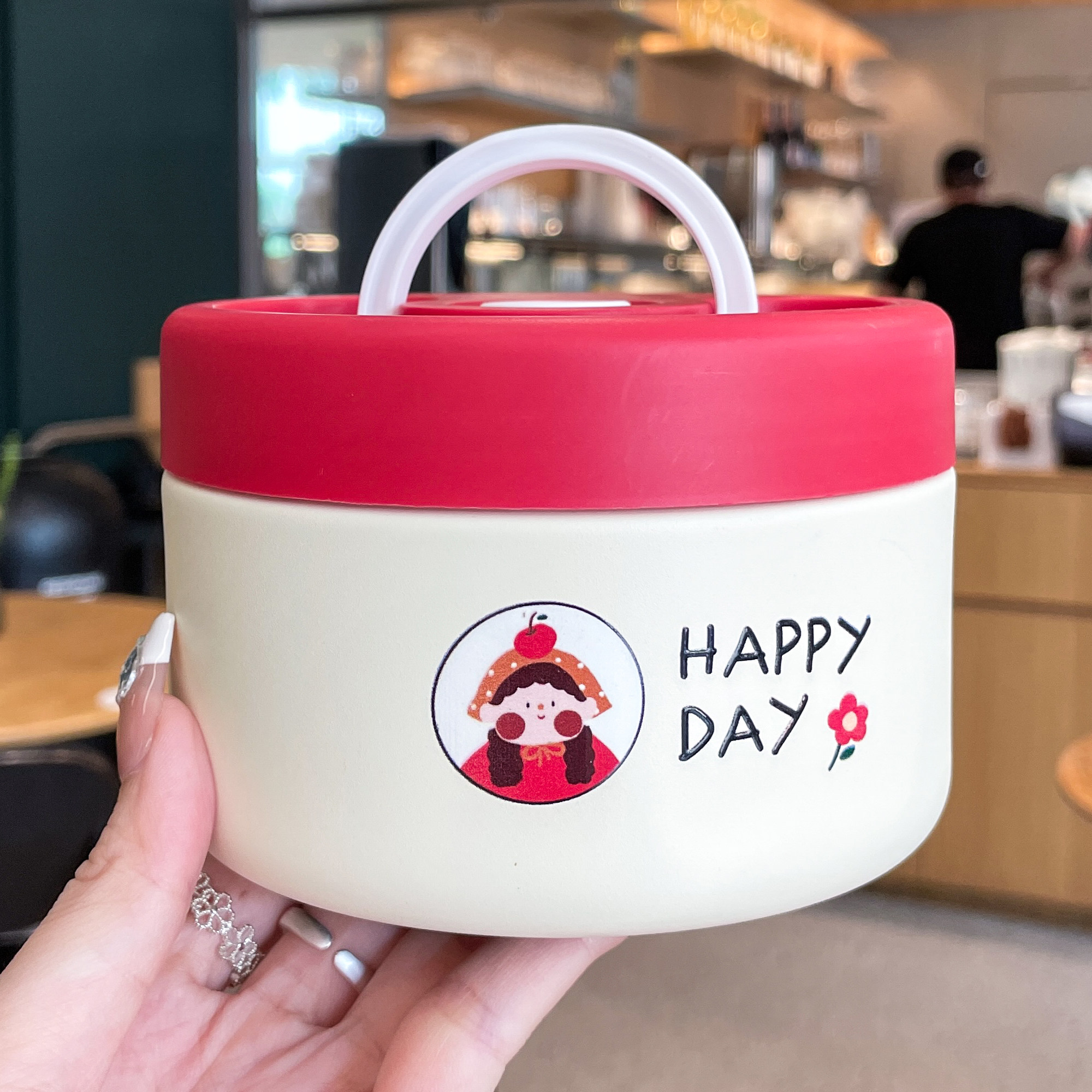【原创可爱】316不锈钢真空饭盒24小时超长保温碗儿童宝宝辅食碗
