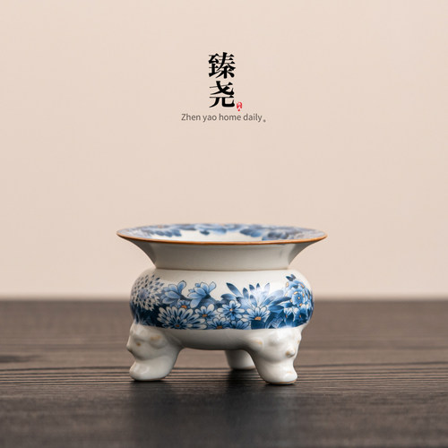 汝窑茶滤组茶滤过滤网茶叶过滤器