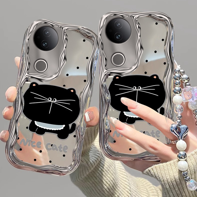 适用vivoS20手机壳vivo新女款s19Pro波点大脸猫s18e可爱卡通s17高级感创意s16全包边s15防摔s12挂绳手炼s10套,3C数码配件,手机保护套/壳,淘宝优惠券,粉丝福利购,淘宝优惠卷