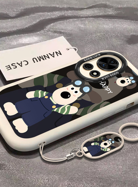 华为nova12手机壳11ultra挥手掌门狗mate60pro新款少女心pura70pro可爱卡通风nava10全包防摔9/8se情侣款软壳