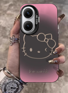 Hello适用红米Turbo4手机保护壳4Pro轻奢高级turbo3个性创意radmi女新款小米k80全包边k70大孔note14Pro+防摔