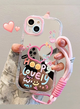 适用红米k80手机壳k70Pro新女款k60e彩色爱心k50高级感radmi至尊版note14Pro+创意13por挂绳12/11全包边软壳