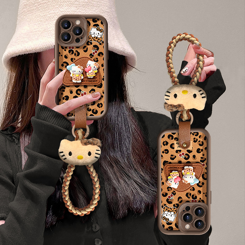 适用苹果新款高级感带挂绳保护套