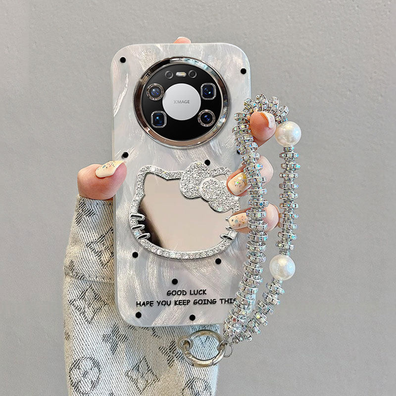 适用华为Mate80Promax手机壳70Air波点化妆镜60Pro+高级感小众mate60自带镜头膜50全包防摔40保护套女30个性,3C数码配件,手机保护套/壳,淘宝优惠券,粉丝福利购,淘宝优惠卷