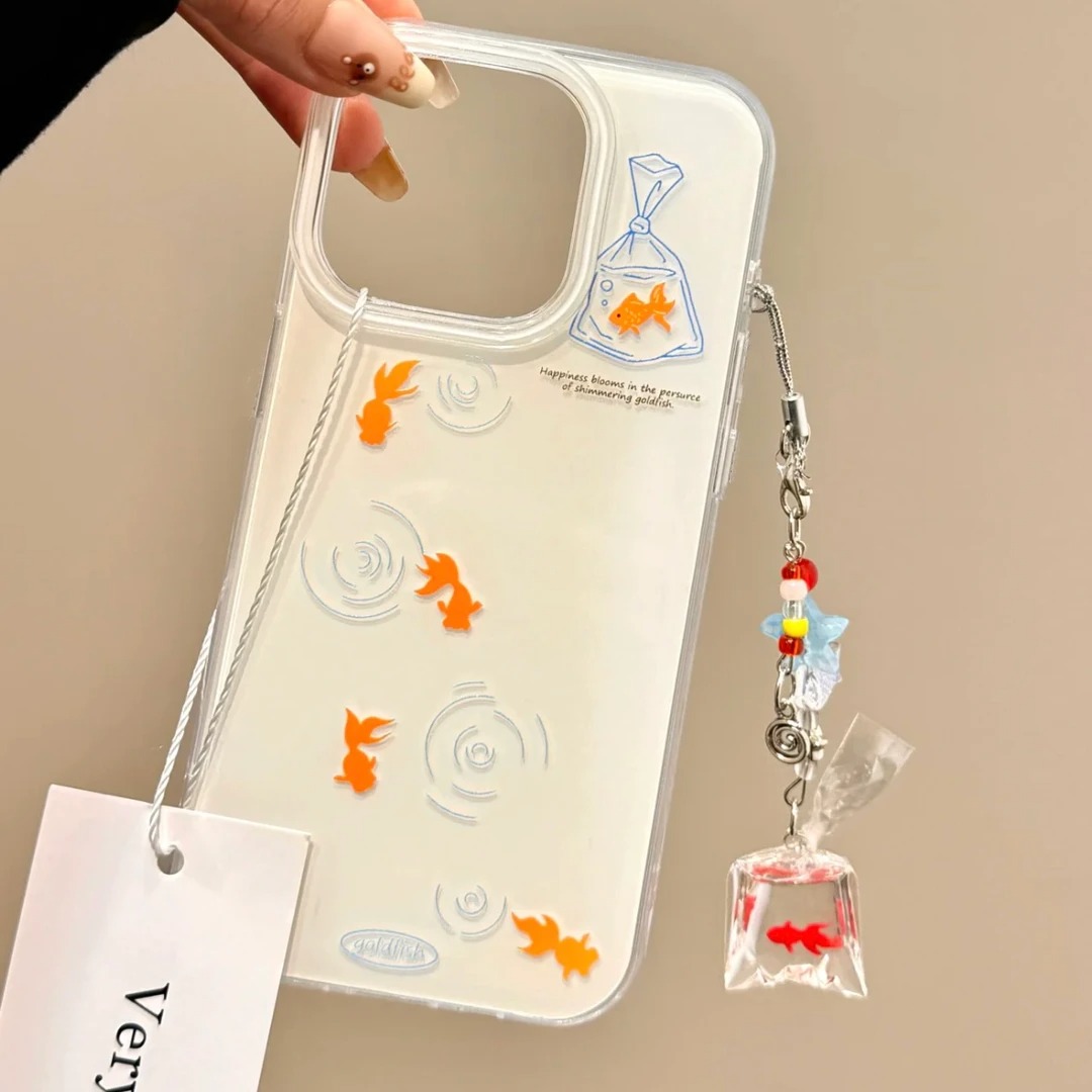 适用苹果新款高级感带挂绳创意壳