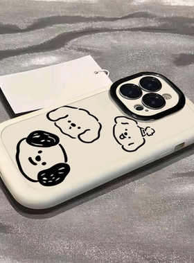 华为nova6手机壳新款nove7高级感创意8se全包防摔9Pro简约小狗10网红爆款12ultra情侣mate60女款pura70泡芙壳