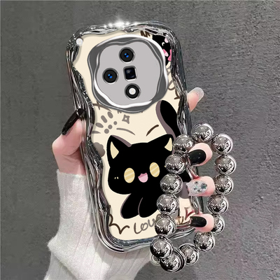 适用OPPO新款高级感电镀银保护套