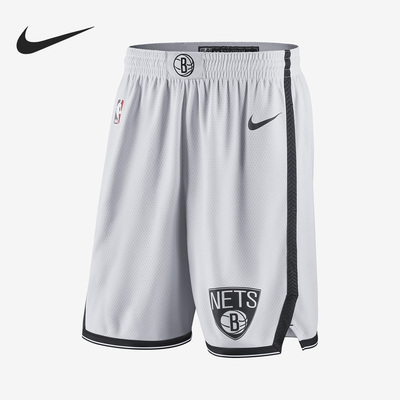 Nike/耐克正品NBA 男子布鲁克林篮网队运动短裤AJ5583-100
