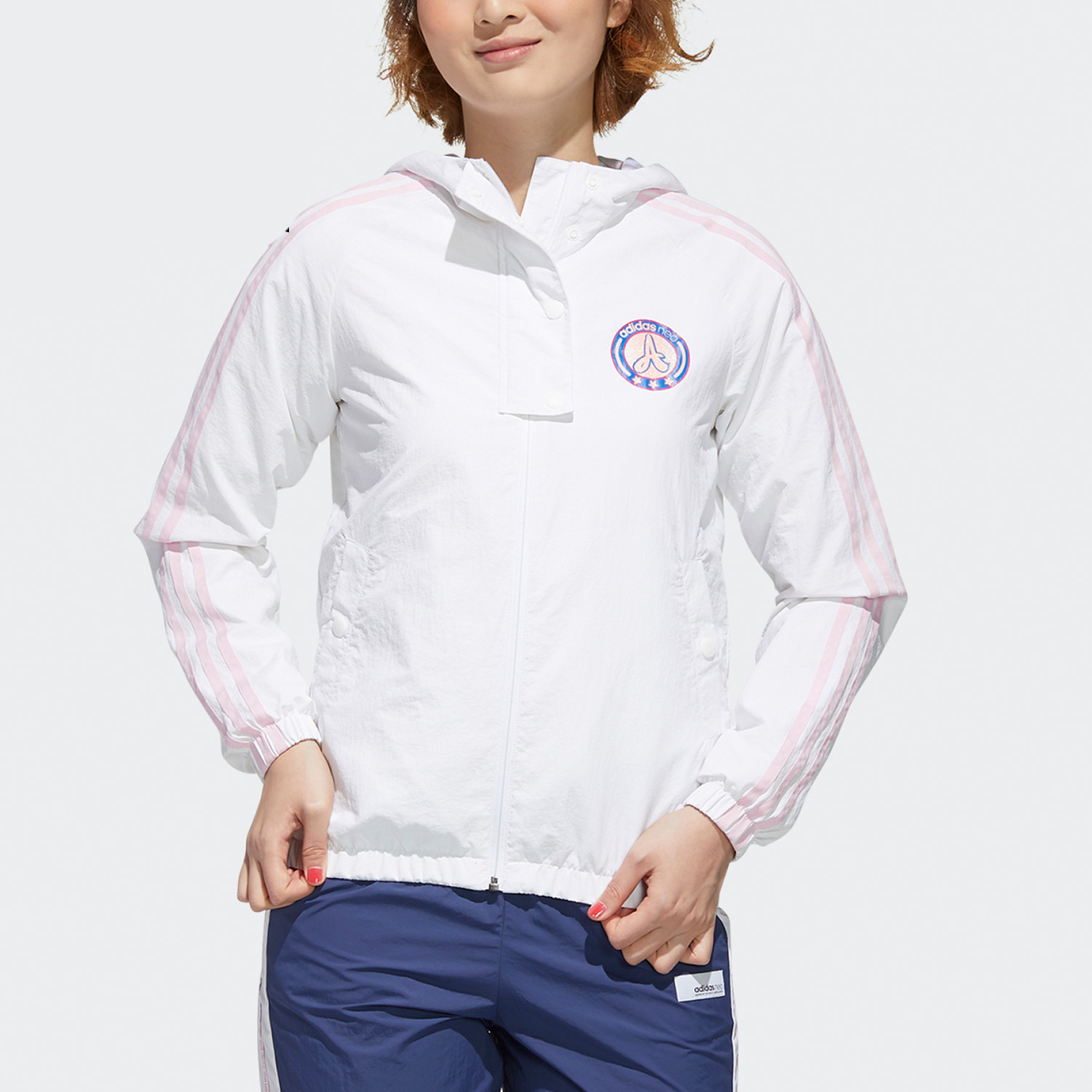 Adidas/阿迪达斯正品neo 女子秋季新品休闲运动夹克外套GP5867