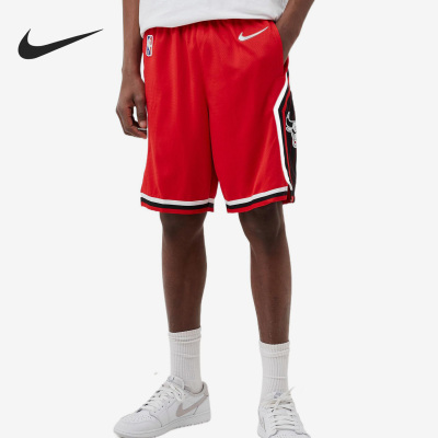 Nike/耐克正品NBA芝加哥公牛队撞色男子运动短裤DB4129-657
