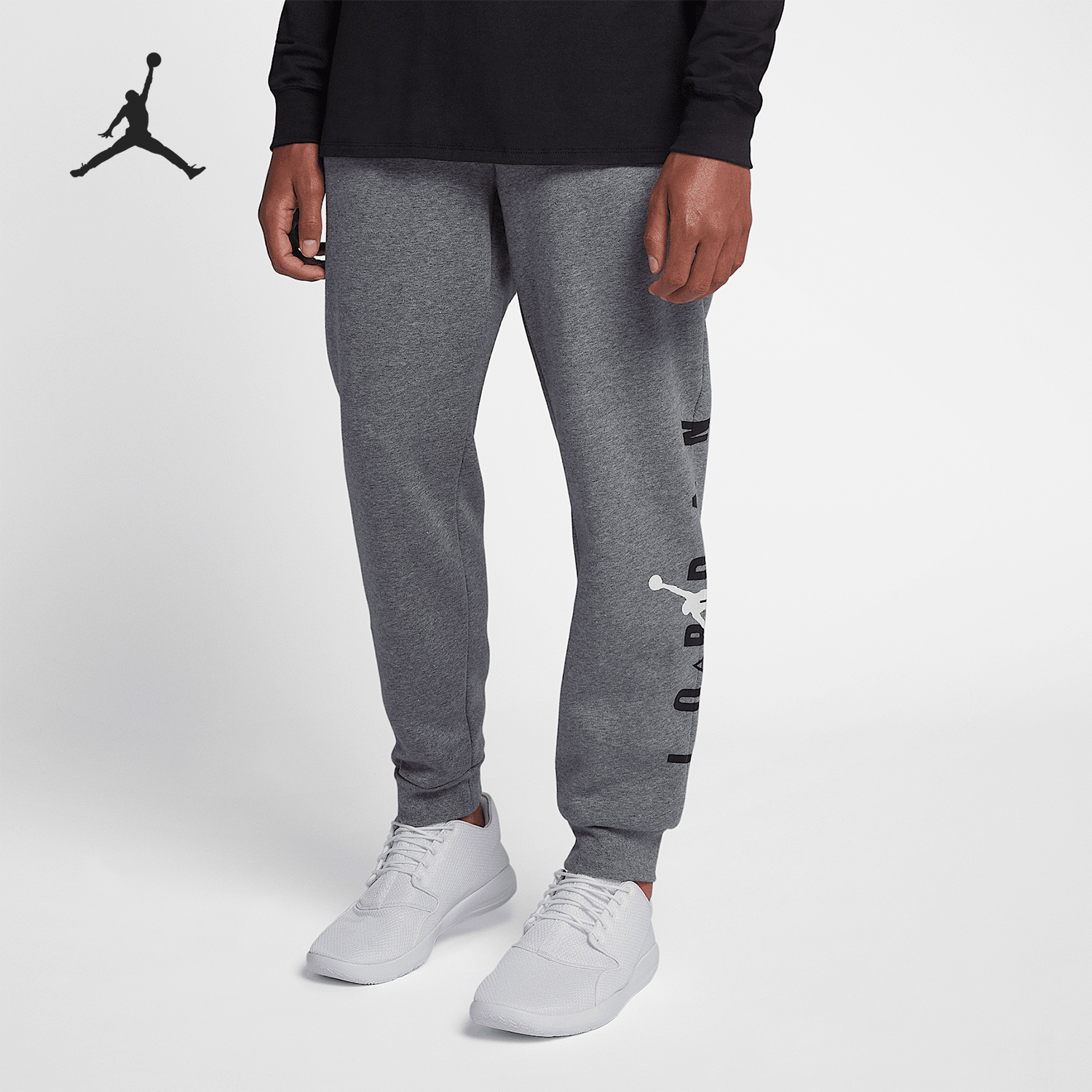 Nike/耐克正品JORDAN男士篮球针织束脚运动长裤AA1455-091