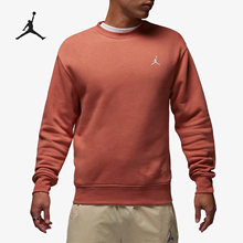 Nike/耐克正品JORDAN男士加绒针织圆领套头卫衣FJ7777-810