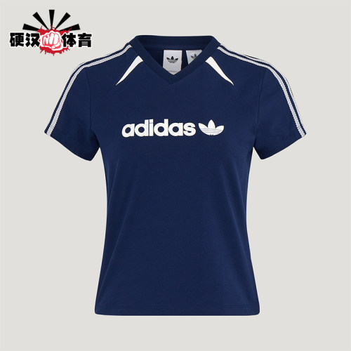 Adidas/阿迪达斯正品三叶草BLKTWT-SHIRT新款女经典短袖T恤KU4762
