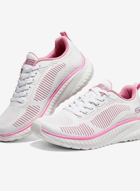 Skechers/斯凯奇正品春Bobs Squad Chaos女子运动休闲鞋