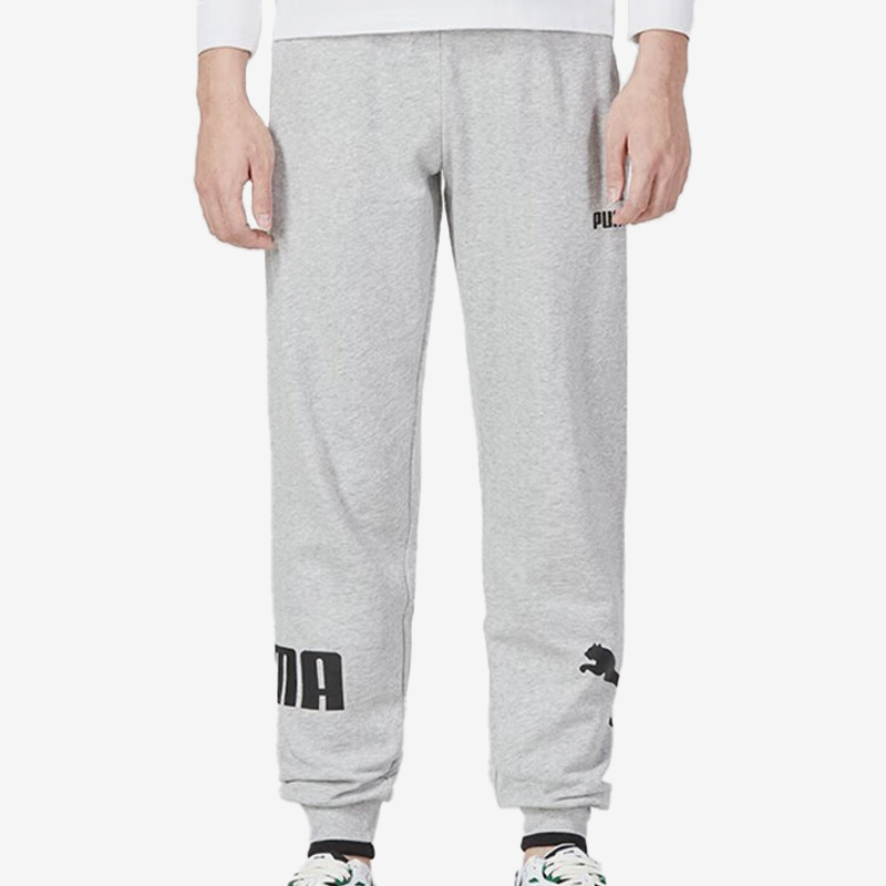 Puma/彪马正品春季新款男子运动休闲宽松针织长裤676669-04