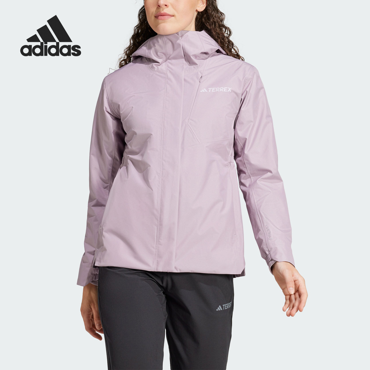 Adidas/阿迪达斯正品X W FLEECE 3IN1女士运动冲锋衣IX7938