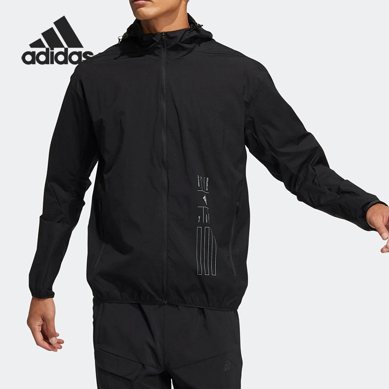 Adidas/阿迪达斯正品当季新款男子休闲运动外套夹克HE9915 - 实物图