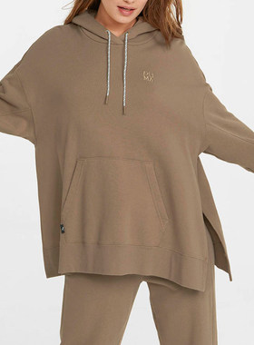 Puma/彪马正品春季新款女士经典跑步训练运动卫衣套头衫533421-63