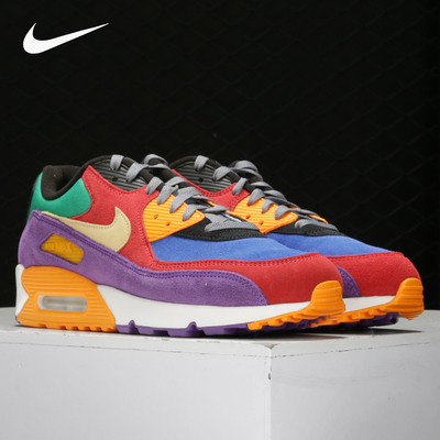 耐克男子AIRMAX90QS跑步鞋
