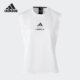 女士宽松透气圆领无袖 新款 背心JE1806 阿迪达斯正品 Adidas
