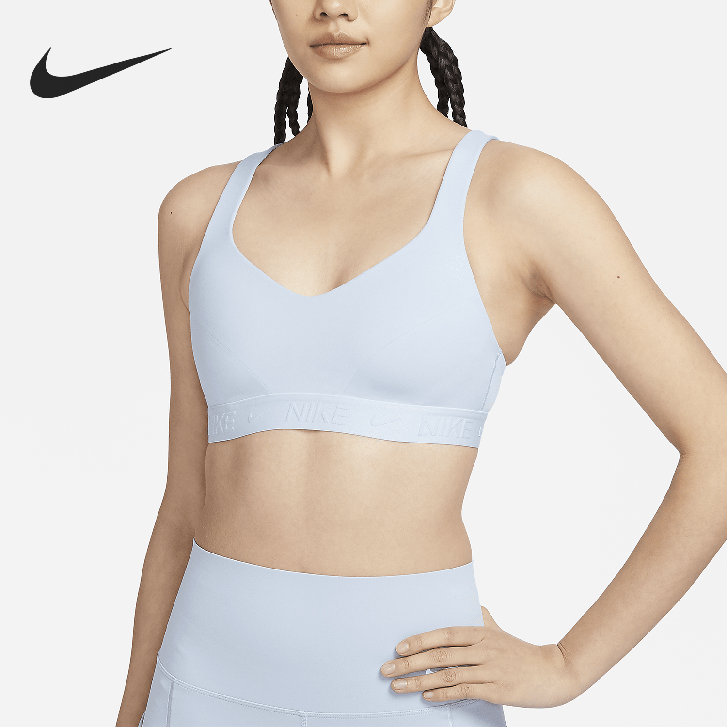 Nike/耐克正品Indy女士高强度支撑可调节运动内衣FD1069-440