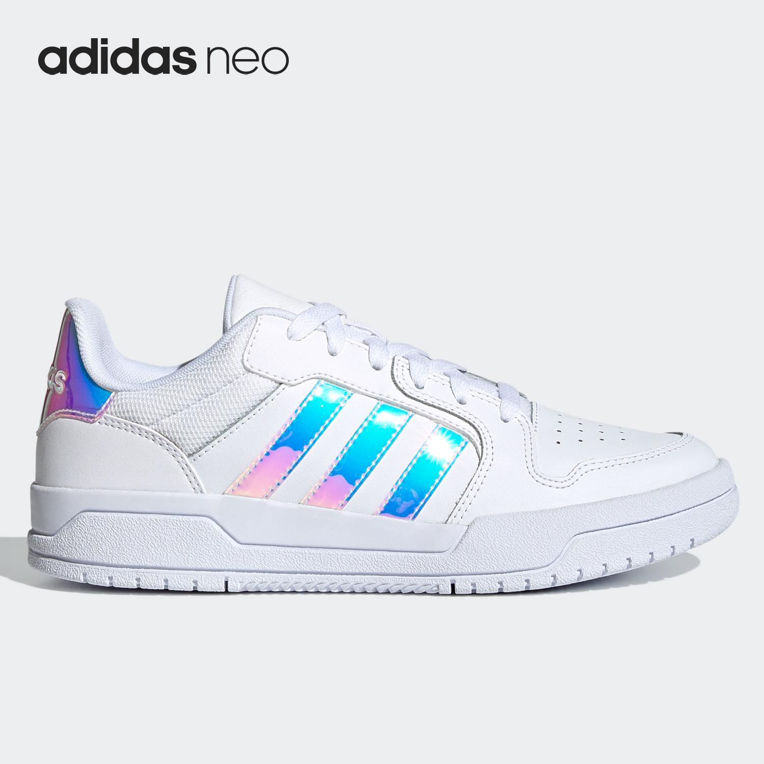 Adidas/阿迪达斯正品NEO 当季新款女子低帮休闲鞋板鞋FY6017