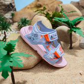 Adidas FZ6502 迪士尼联名小童运动凉鞋 阿迪达斯正品 夏季