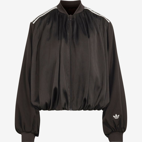 Adidas阿迪达斯正品女款PLEATED TT褶皱漏斗领运动外套LG3947