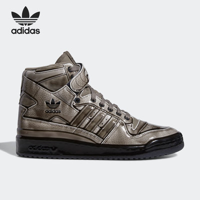 阿迪达斯男女高帮板鞋