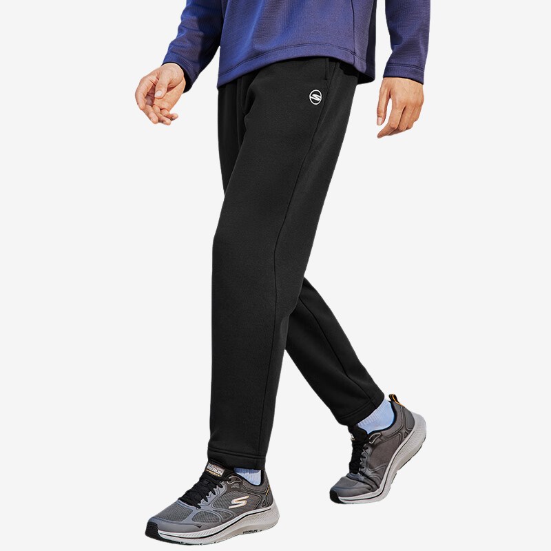 Skechers/斯凯奇正品2024秋冬款男士休闲运动保暖耐穿长裤