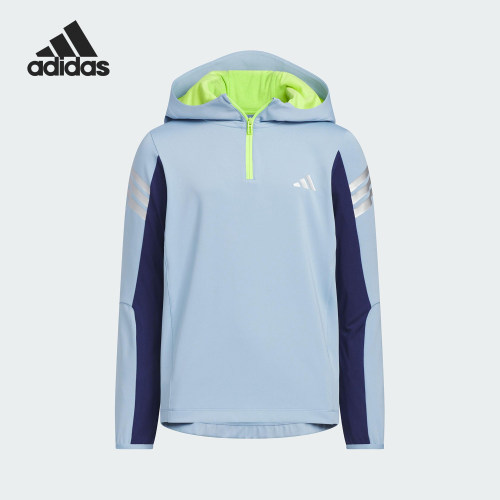Adidas/阿迪达斯正品JK PE KN HDY儿童连帽日常卫衣KC2519