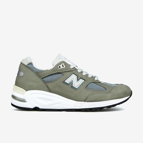 New Balance新百伦正品NB 990 V2男女同款低帮舒适跑步鞋M990KBM2
