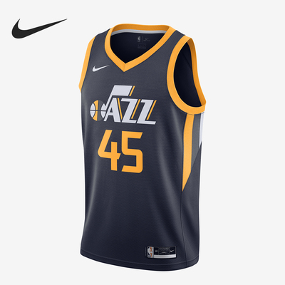Nike/耐克正品 NBA Swingman Jersey 男子球衣犹他爵士队CW3683