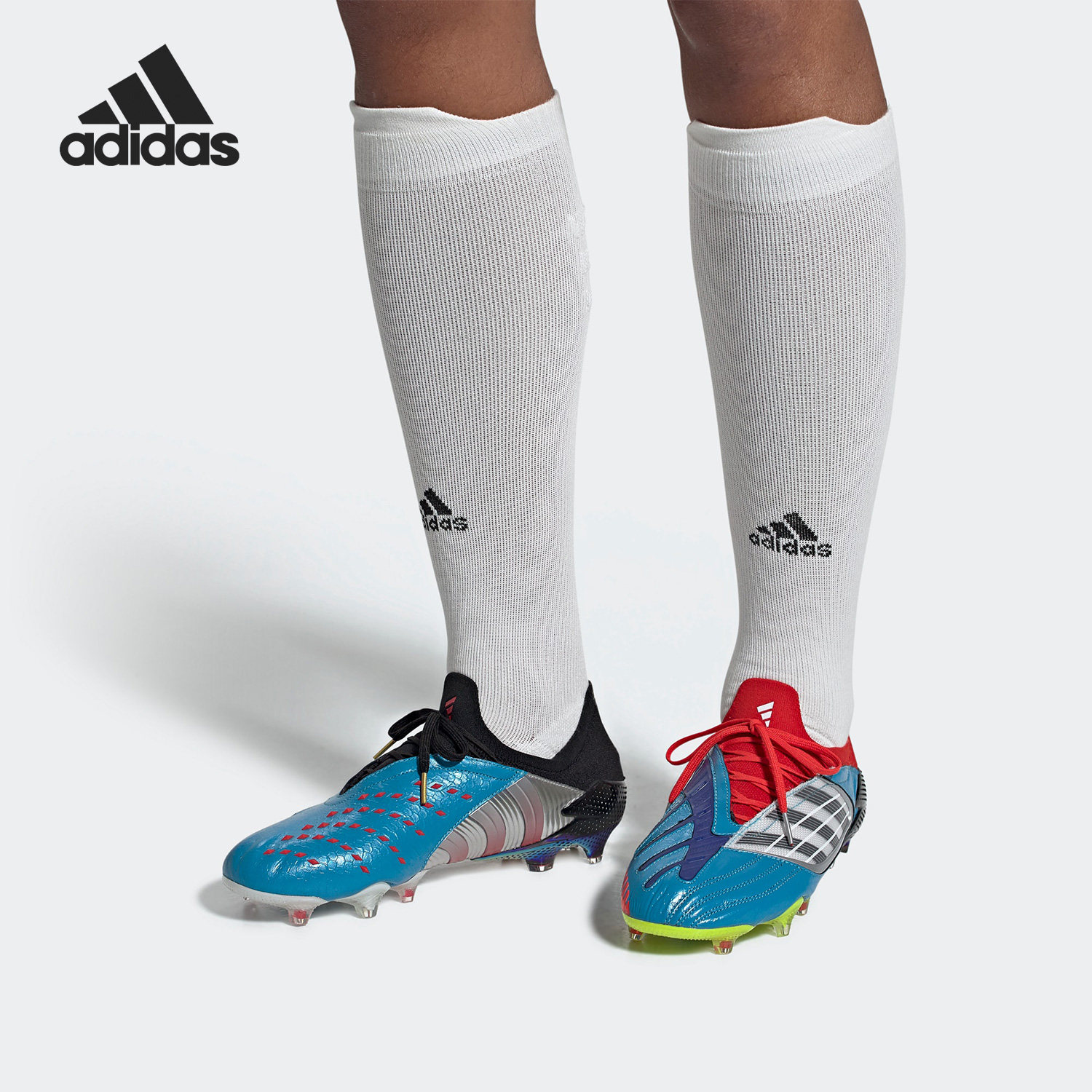 Adidas/阿迪达斯正品经典男子运动FG胶质长钉足球鞋EH2562