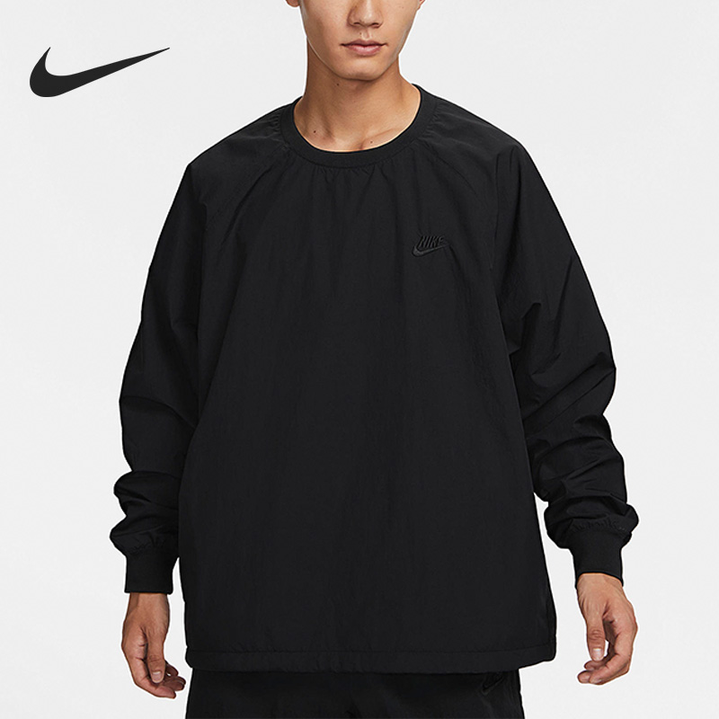 耐克正品男子圆领休闲卫衣