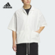 阿迪达斯正品 2024新款 男士 Adidas 宽松短袖 夹克外套IT3957
