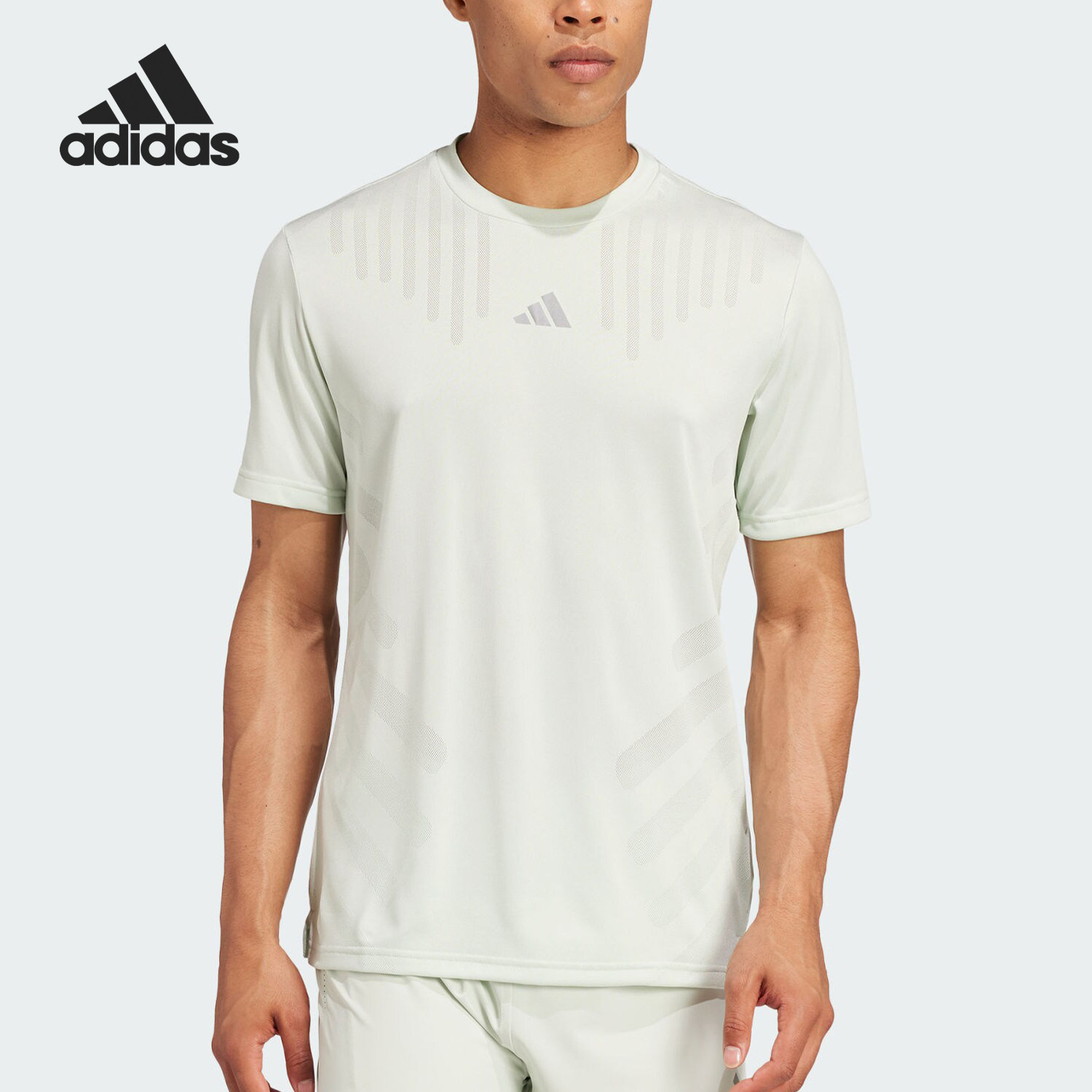 Adidas/阿迪达斯 正品新款男士修身圆领运动健身短袖IX9105,运动服/休闲服装,运动T恤,淘宝优惠券,粉丝福利购,淘宝优惠卷