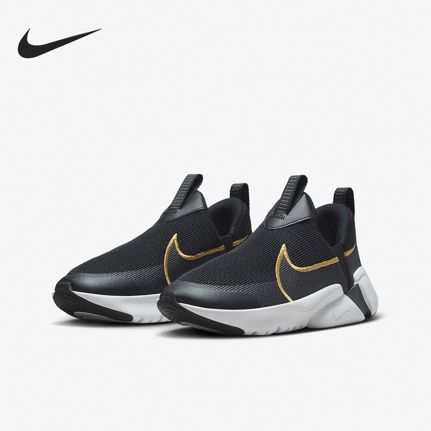 Nike/耐克正品Flex Plus 2 GS女子大童透气经典运动鞋DV8999-002