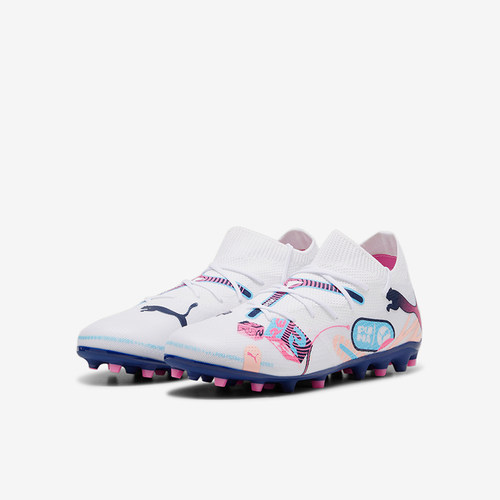 Puma/彪马正品FUTURE 7儿童缓震耐磨低帮透气印花训练足球鞋